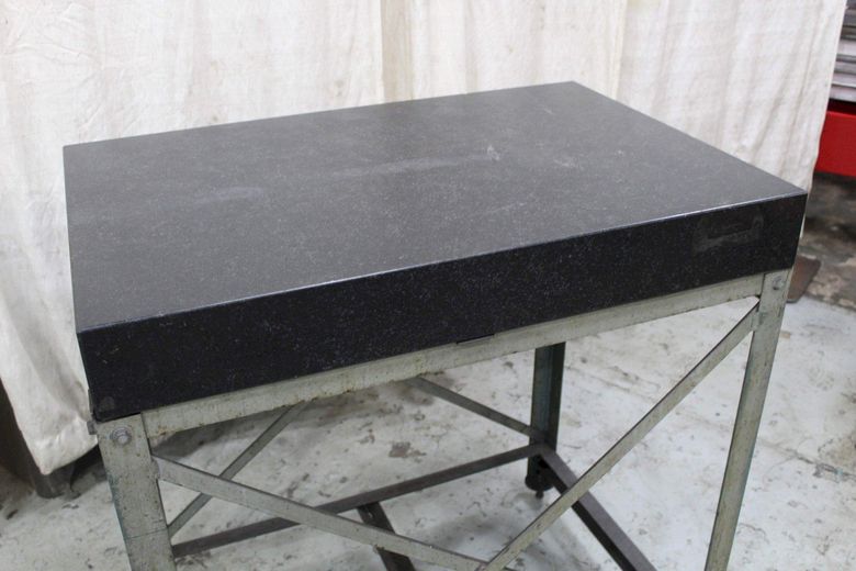 36" X 24" X 4-1/2" GRANITE SURFACE PLATE : STOCK #72149