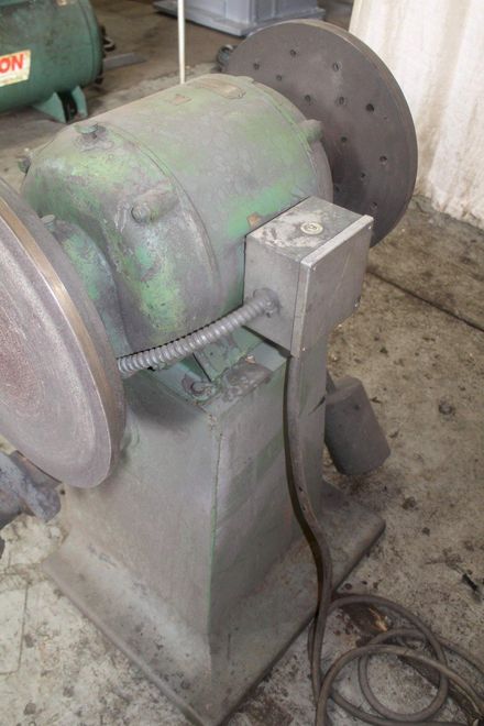20' US ELECTRIC TOOL DOUBLE END DISC GRINDER: STOCK #72146