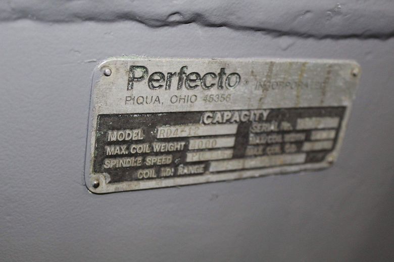 4000 LBS PERFECTO DOUBLE END COIL REEL: STOCK #71980