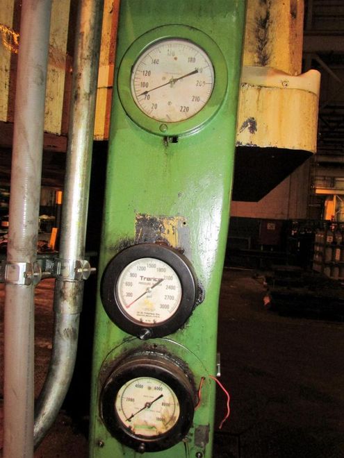5,000 TON BLISS SINGLE POINT 4-POST HYDRAULIC PRESS: STOCK #71573