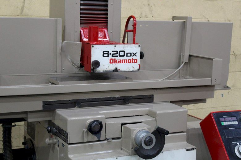 8" X 20" OKAMOTO HORIZONTAL SURFACE GRINDER: STOCK # 71439