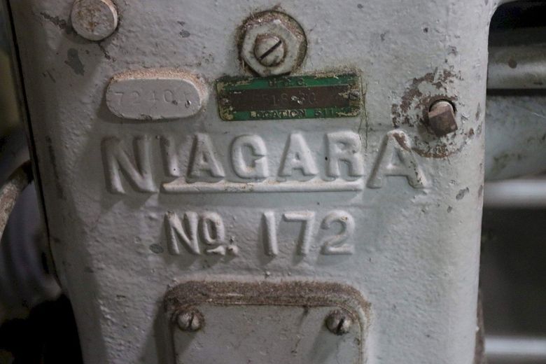 18 GAUGE NIAGARA MODEL 172 CRIMP & BEAD MACHINE: STOCK #70813