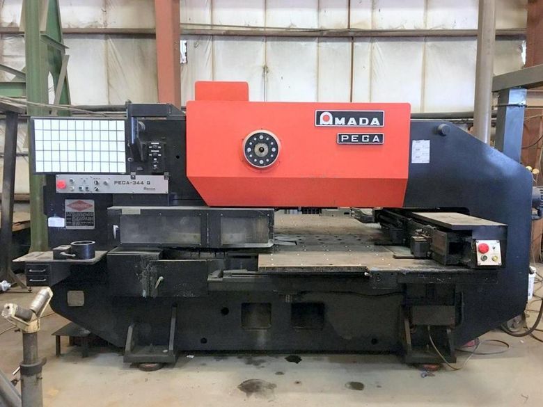 30 TON AMADA  MODEL # PEGA 30-40-40 CNC TURRET PUNCH: STOCK # 70490