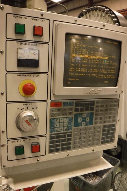 HAAS MODEL #VF0E MACHINING CENTER: STOCK 70462