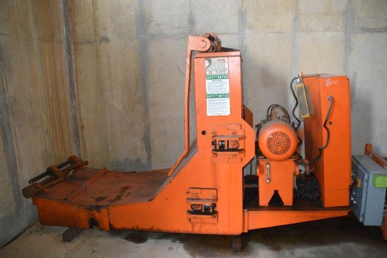 20,000 LB X 30" LIFT YODER HYDRAULIC FLOOR TYPE COIL CAR: STOCK # 69880