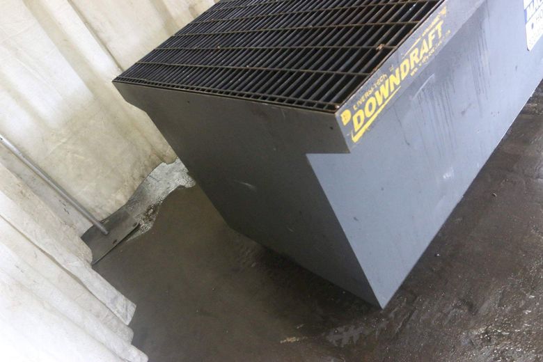 4' X 8' DOWNDRAFT WELDING TABLE: STOCK #69749