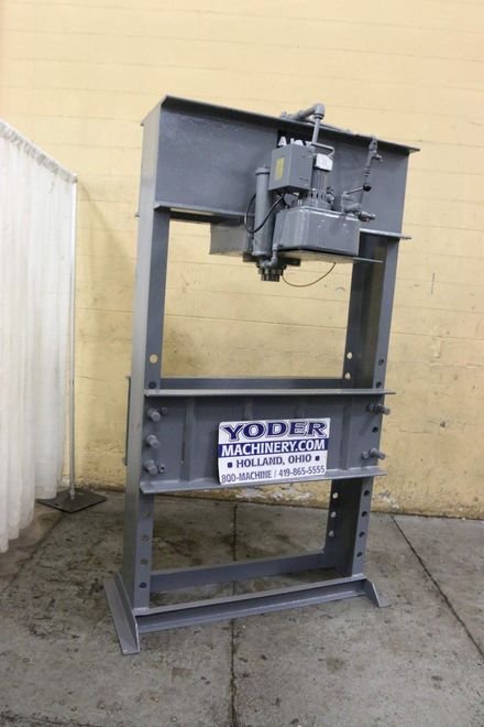 75 TON AJAX H FRAME ELECTRIC HYDRAULIC PRESS: STOCK #69241