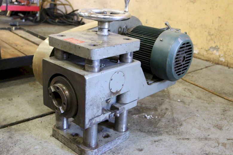 7.5 HP MASTER MACHINE TOOLS MILL HEAD W/ CROSS SLIDE TABLE: STOCK #68686