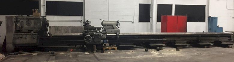 32" X 336" POREBA ENGINE LATHE: STOCK #68090
