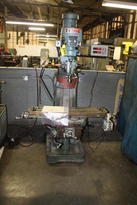 9" X 42" ENCO VERTICAL RAM TYPE MILL: STOCK #67505