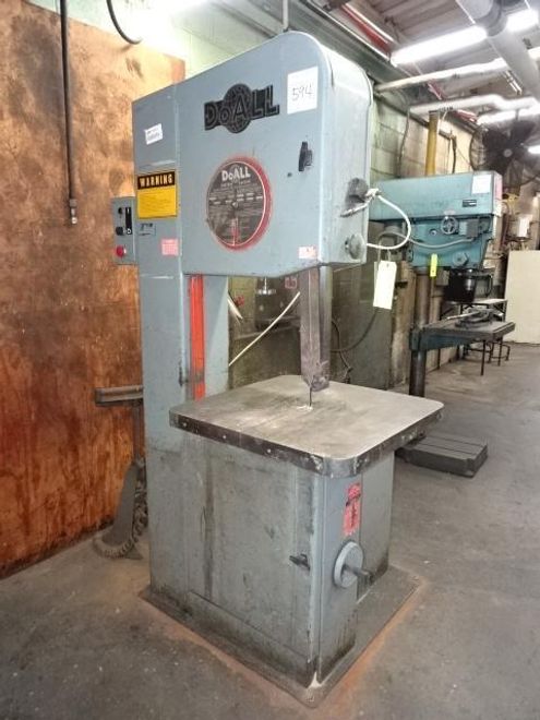 20' DOALL MODEL 2013-V VERTICAL SAW: STOCK #67531