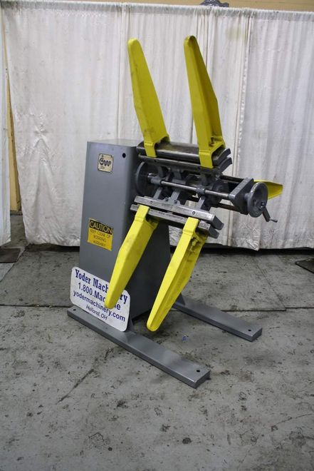 4,000 LB X 18" CWP MODEL #3R18 NON MOTORIZED UNCOILER: STOCK #67372