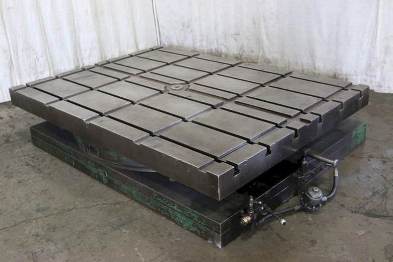 60' X 84' GIDDING & LEWIS AIR LIFT ROTARY TABLE: STOCK 67274