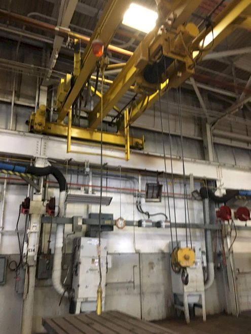 7.5 TON PITTSBURGH SINGLE LEG SINGLE GIRDER GANTRY CRANE: STOCK #67225