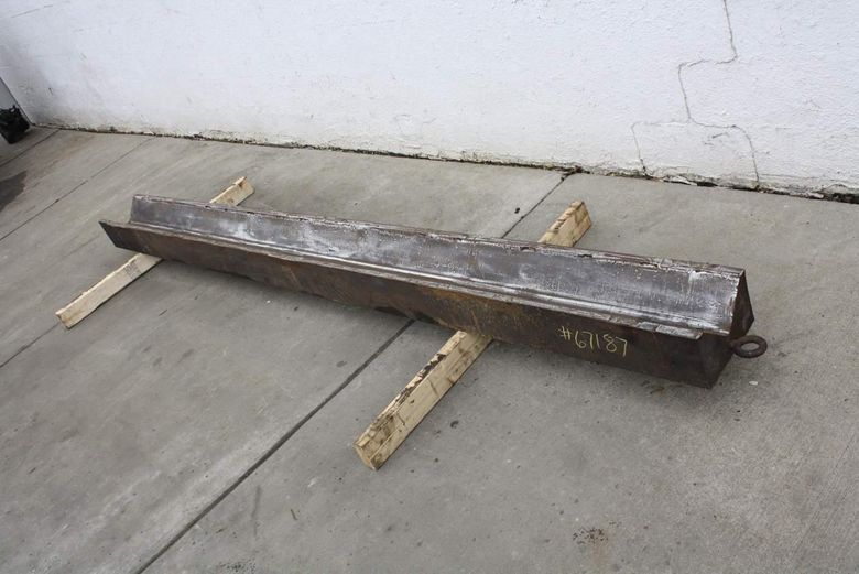 120" X 7" OPENING  IN V BOTTOM BRAKE DIE: STOCK # 67187