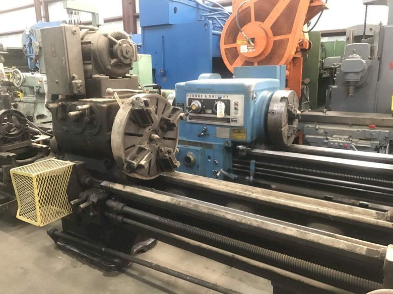32" X 180" AMERICAN ENGINE LATHE: STOCK #67203