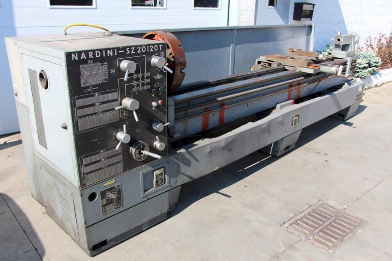 20" X 120" NARDINI MODEL SZ20120T ENGINE LATHE: STOCK #67079