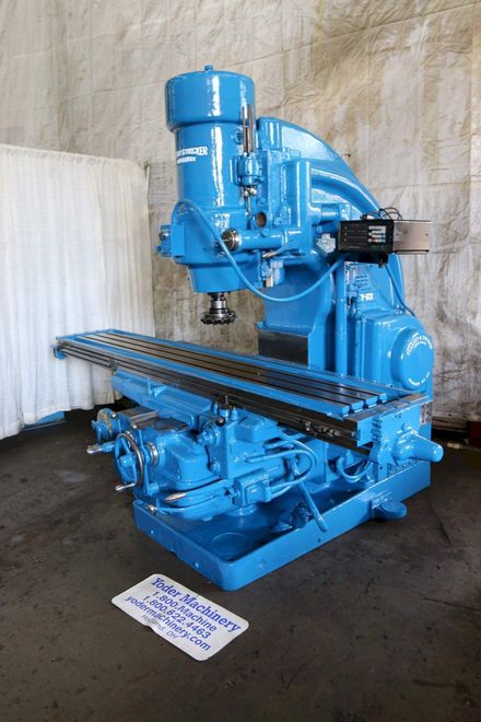 #6 KEARNEY & TRECKER VERTICAL MILL: STOCK #67202