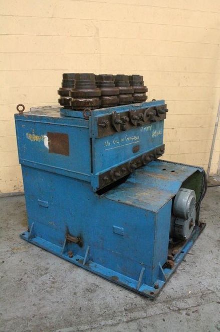 7 ROLL BOUCHER 1.5" SINGLE PLANE TUBE STRAIGHTENER: STOCK #65627
