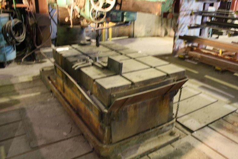 36' X 60' X 21' CARLTON T-SLOTTED DRILL TABLE: STOCK #65427