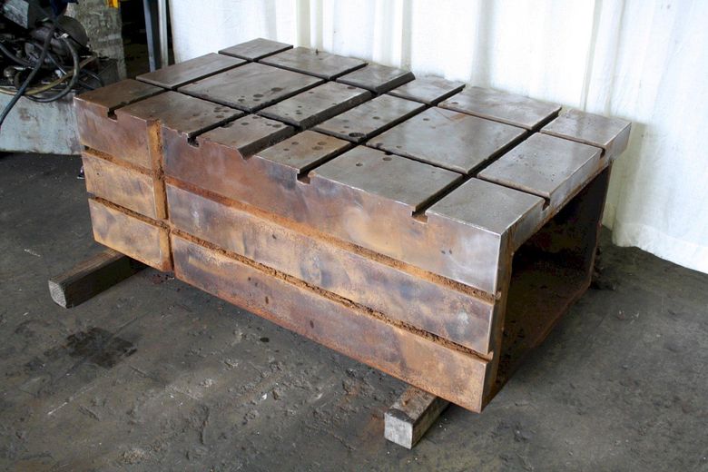 60' X 36' X 21' BOX DRILL TABLE: STOCK #65396