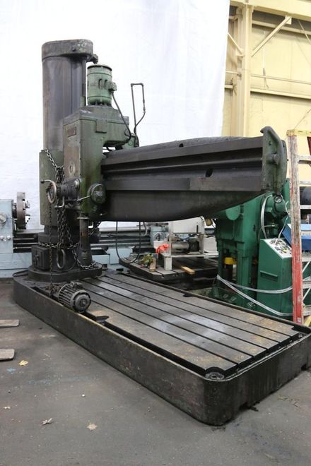10' RAKOSI MATYAS RADIAL DRILL: STOCK # 65305