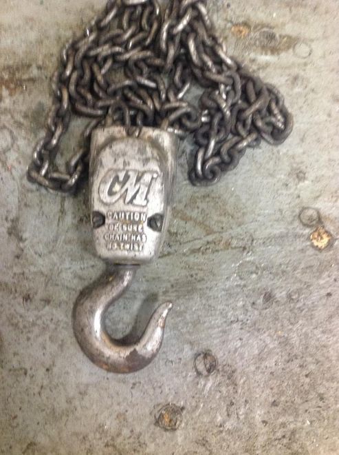 2 TON COFFING ELECTRIC CHAIN HOIST: STOCK 65317
