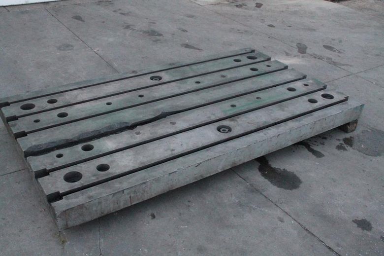 48" X 84" T-SLOTTED FLOOR PLATE: STOCK #65333
