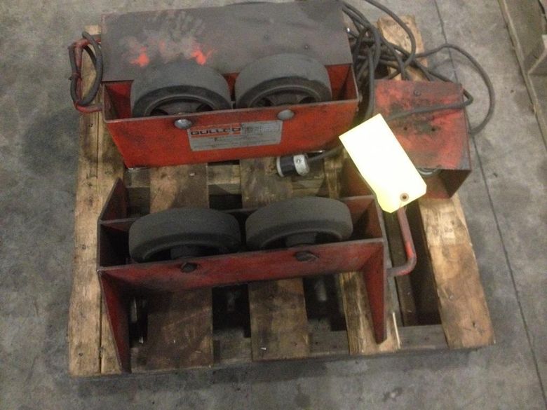 1500 LBS GULLCO TANK TURNING ROLLS: STOCK #64233