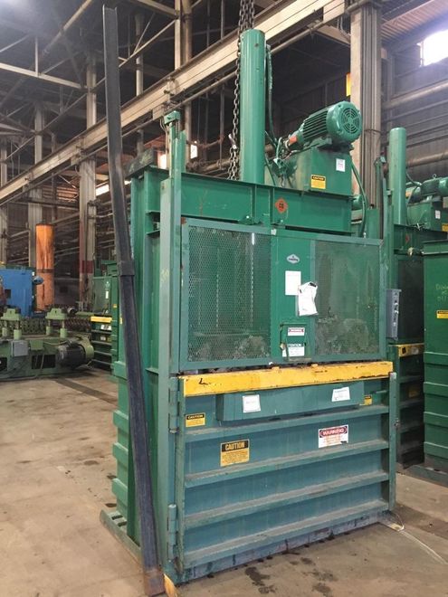 LOAD KING MODEL #7240 CARDBOARD BALER: STOCK #63945