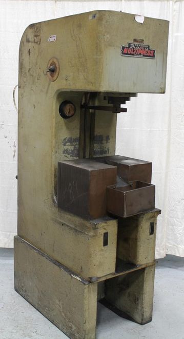 10 TON DENISON HYDRAULIC C FRAME PRESS: STOCK #63291
