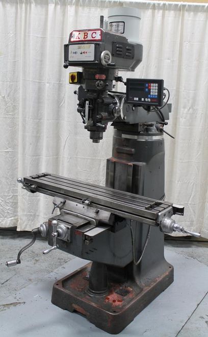 2 HP K B C RAM TYPE VERTICAL MILL: STOCK #63276