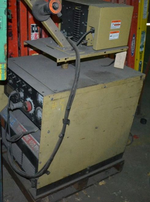 HOBART MODEL #450 RVS MIG WELDER WITH HOBART FEEDER: STOCK #62288