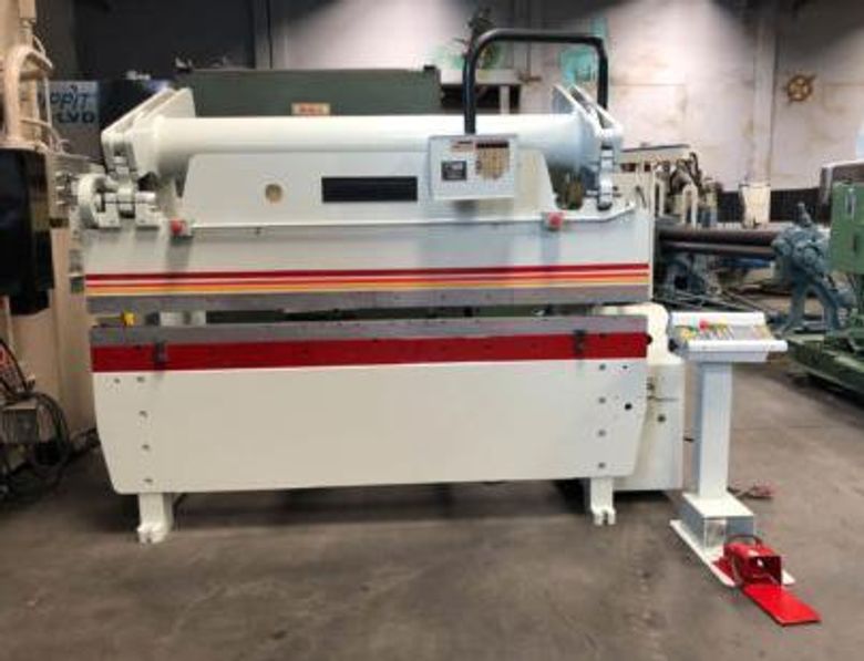 60 TON X 8' ACCURPRESS CNC HYDRAULIC PRESS BRAKE: STOCK #62296