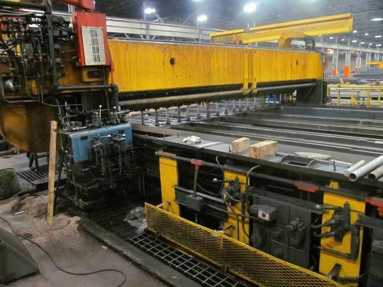 20'6" X 6" THICK INGERSOLL FERROUS PLATE SAW: STOCK # 61815