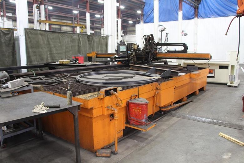 8' X 25' HYPERTHERM PLASMA & OXY BURN TABLE: STOCK 61406