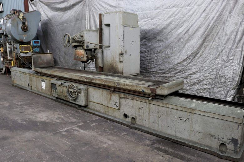 24' X 144' HILL ACME HYDRAULIC SURFACE GRINDER: STOCK #59969