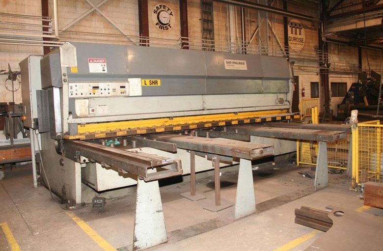 16' X 3/4" MODEL GST SMT PULLMAX HYDRAULIC POWER SQUARING SHEAR: STOCK #58890