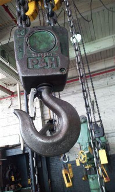 3 TON P & H ELECTRIC HOIST: STOCK #58527