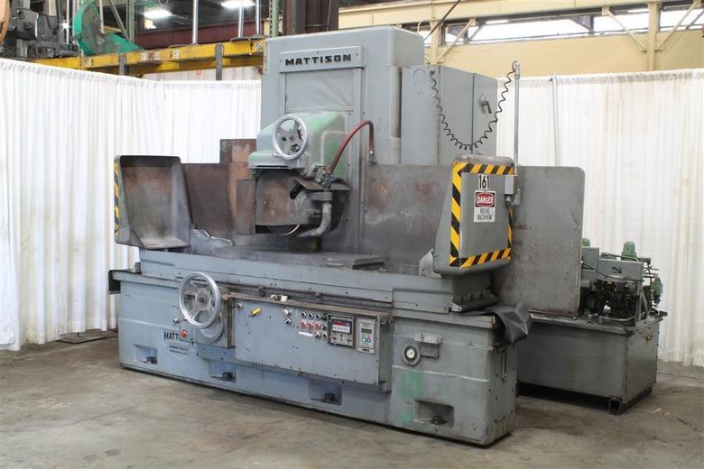 14" X 48" MATTISON SURFACE GRINDER: STOCK #58362