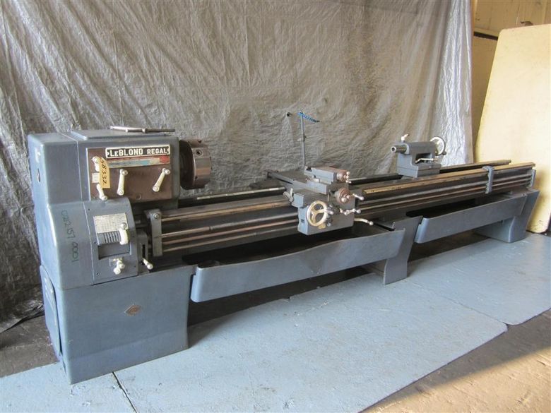 19" X 140" LEBLOND REGAL ENGINE LATHE: STOCK #58332