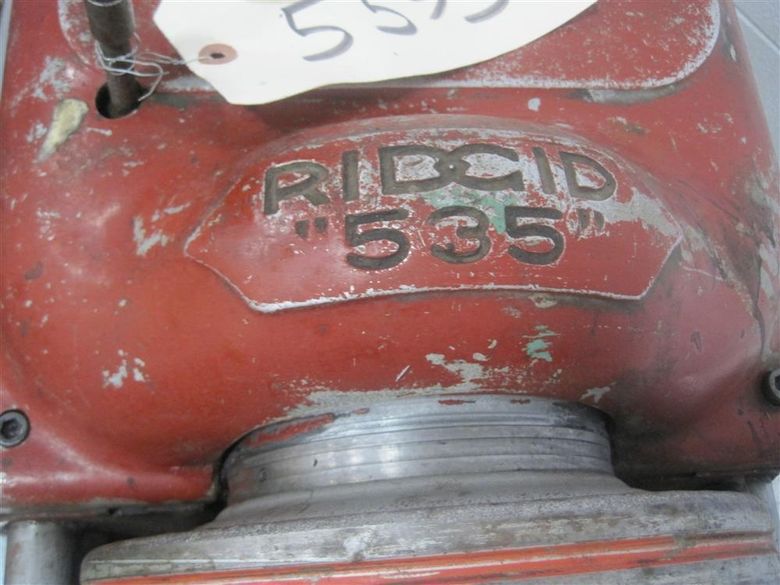 RIDGID 535 PIPE THREADER: STOCK #55958