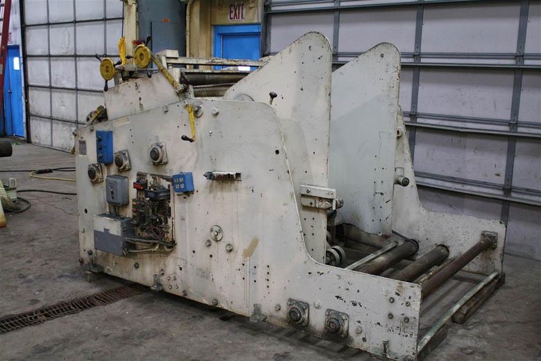 .110" X 50" X 8,500 LB ROWE COIL CRADLE STRAIGHTENER: STOCK #53487