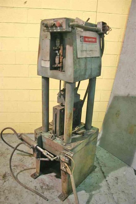50 TON 6' X 6' X 1/2' WHITNEY HYDRAULIC PRESS: STOCK #52610