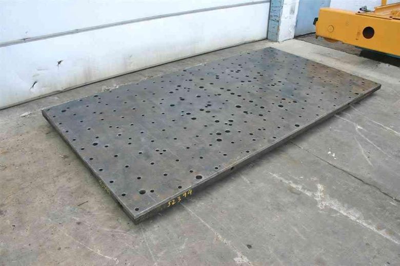 124" X 64" X 2-1/2" BOLSTER PLATE: STOCK #52399