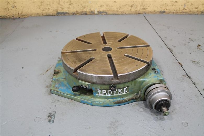 18" TROYKE MODEL R-18 ROTARY TABLE: STOCK #51455
