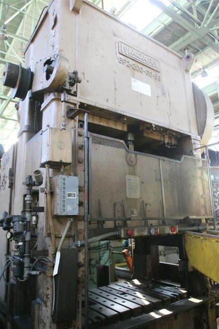 200 TON NIAGARA SSDC PRESS: STOCK #19377