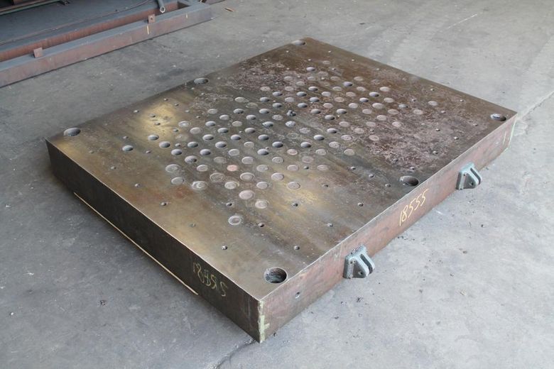 60" X 48" X 7" BOLSTER PLATE:  STOCK #18555