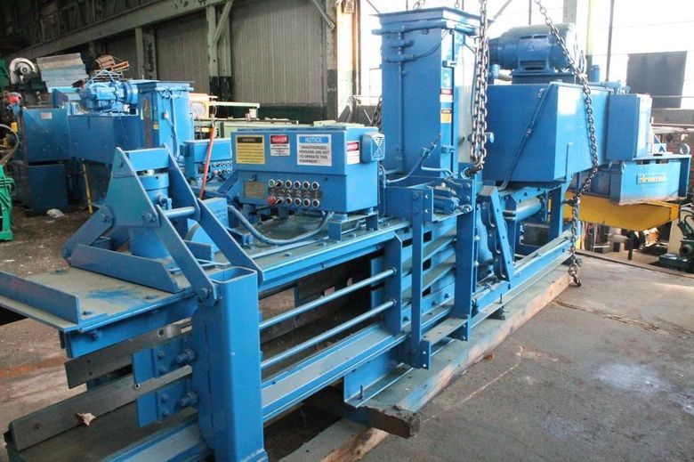 17' X 22' X 44' AMERICAN NON FERROUS HYDRAULIC BALER: STOCK #18777