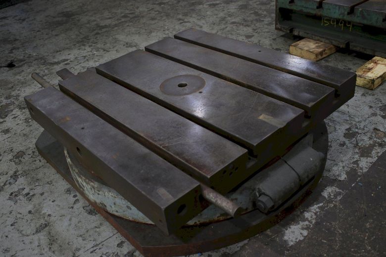 25" X 25" X 8" SQUARE ROTARY TABLE:  STOCK #18389